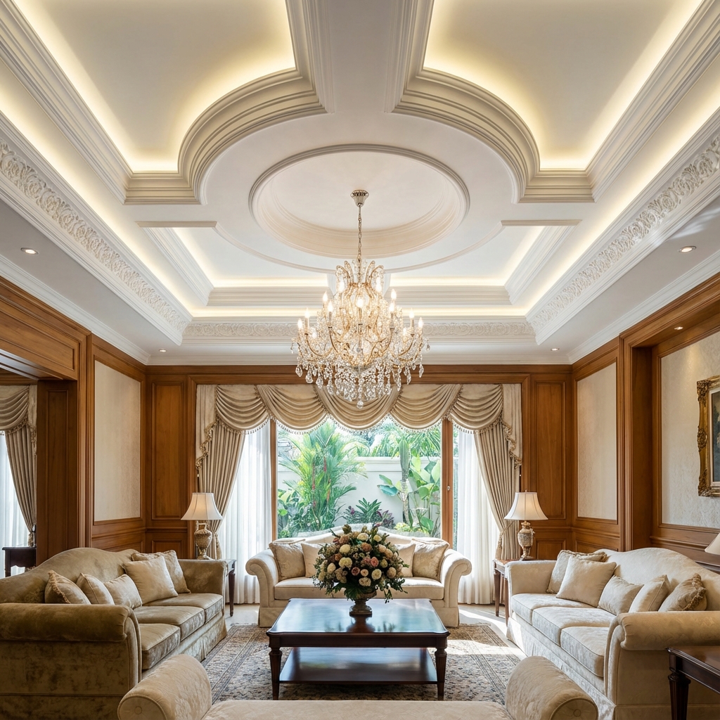 Plafon Gypsum Drop Ceiling - Tukang Cikarang